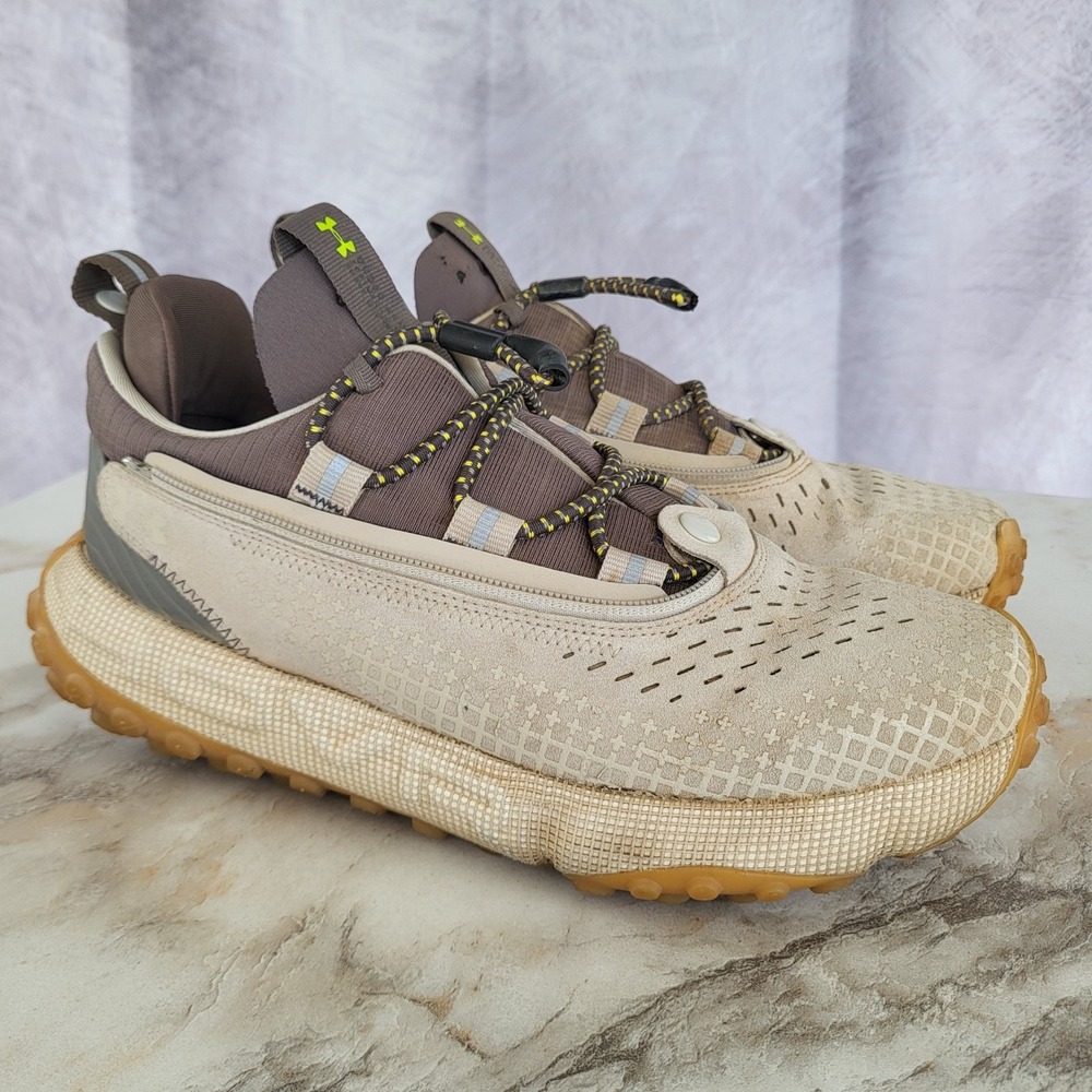 Under Armour HOVR Summit Fat Tire Delta Men's Size 10 Beige Gray